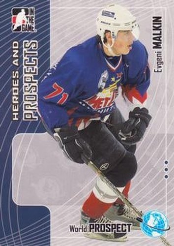 #278 Evgeni Malkin - Metallurg Magnitogorsk - 2005-06 In The Game Heroes and Prospects Hockey