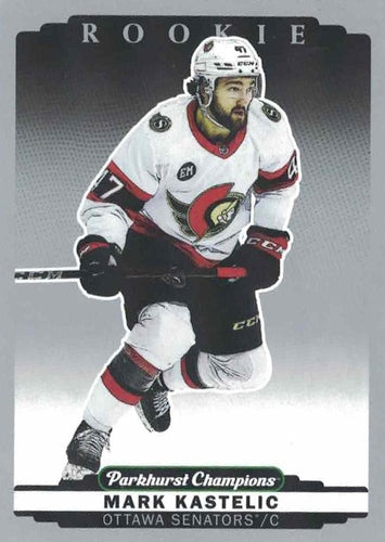 #278 Mark Kastelic - Ottawa Senators - 2022-23 Parkhurst Champions - Silver Hockey