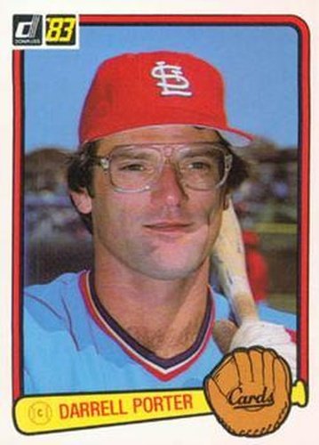 #278 Darrell Porter - St. Louis Cardinals - 1983 Donruss Baseball