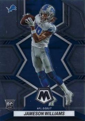 #278 Jameson Williams - Detroit Lions - 2022 Panini Mosaic Football