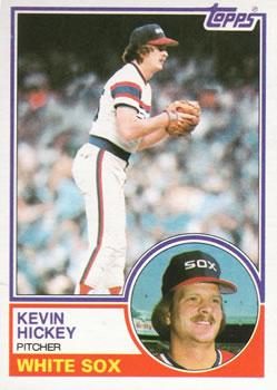 #278 Kevin Hickey - Chicago White Sox - 1983 Topps Baseball