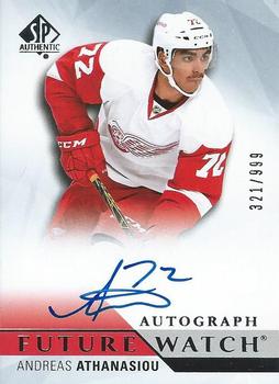 #278 Andreas Athanasiou - Detroit Red Wings - 2015-16 SP Authentic Hockey