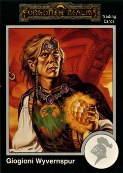 #278 Giogioni Wyvernspur - 1991 TSR Advanced Dungeons & Dragons - Silver