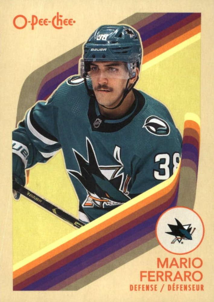 #278 Mario Ferraro - San Jose Sharks - 2023-24 O-Pee-Chee - Retro Hockey