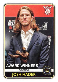 #279 Josh Hader - Milwaukee Brewers - 2020 Topps Big League Baseball