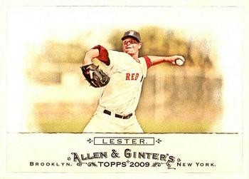 #279 Jon Lester - Boston Red Sox - 2009 Topps Allen & Ginter Baseball