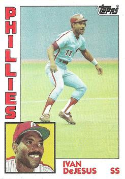 #279 Ivan DeJesus - Philadelphia Phillies - 1984 Topps Baseball