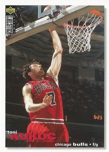 #279 Toni Kukoc - Chicago Bulls - 1995-96 Collector's Choice Basketball