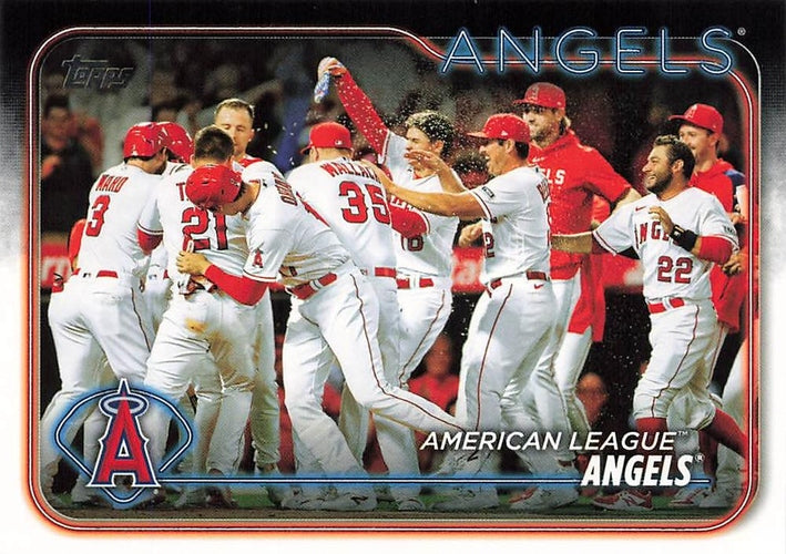 #279 Los Angeles Angels - Los Angeles Angels - 2024 Topps Baseball