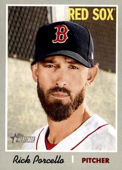 #279 Rick Porcello - Boston Red Sox - 2019 Topps Heritage Baseball