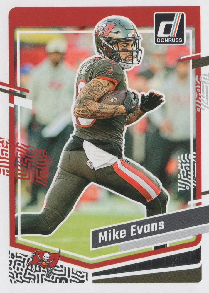 #279 Mike Evans - Tampa Bay Buccaneers - 2023 Donruss Football