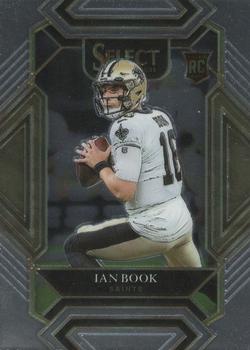 #279 Ian Book - New Orleans Saints - 2021 Panini Select - Black and Gold Prizm Die Cut Football