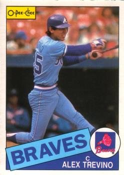 #279 Alex Trevino - Atlanta Braves - 1985 O-Pee-Chee Baseball