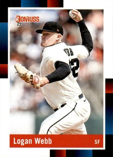 #279 Logan Webb - San Francisco Giants - 2022 Donruss Baseball