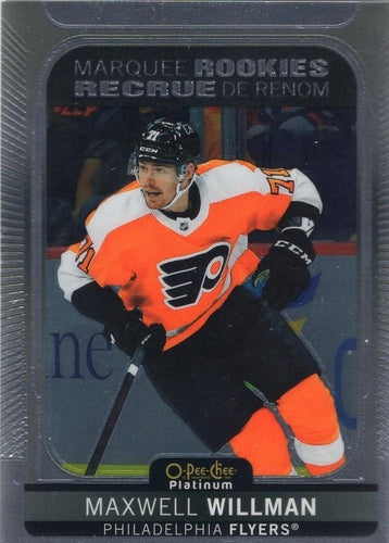 #279 Maxwell Willman - Philadelphia Flyers - 2021-22 O-Pee-Chee Platinum Hockey