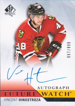 #279 Vincent Hinostroza - Chicago Blackhawks - 2015-16 SP Authentic Hockey