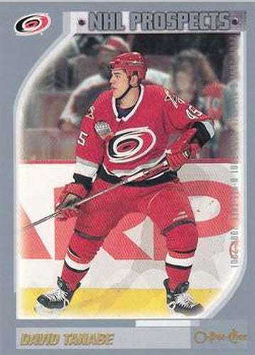 #279 David Tanabe - Carolina Hurricanes - 2000-01 O-Pee-Chee Hockey