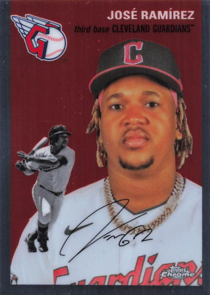#279 José Ramírez - Cleveland Guardians - 2023 Topps Chrome Platinum Anniversary Baseball