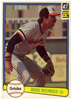 #279 Doug DeCinces - Baltimore Orioles - 1982 Donruss Baseball