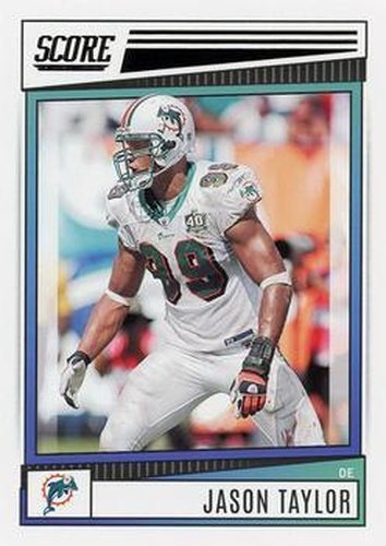 #279 Jason Taylor - Miami Dolphins - 2022 Score Football