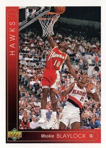 #279 Mookie Blaylock - Atlanta Hawks - 1993-94 Upper Deck Basketball