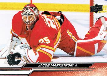 #279 Jacob Markstrom - Calgary Flames -2023-24 Upper Deck Hockey