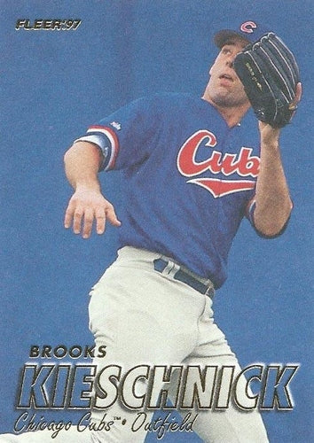 #279 Brooks Kieschnick - Chicago Cubs - 1997 Fleer Baseball
