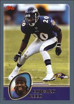 #279 Ed Reed - Baltimore Ravens - 2003 Topps Football