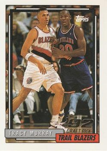 #279 Tracy Murray - Portland Trail Blazers - 1992-93 Topps Basketball