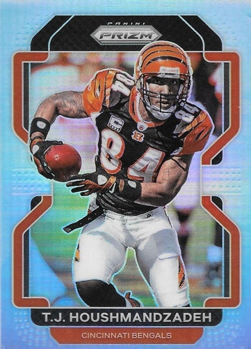 #279 T.J. Houshmandzadeh - Cincinnati Bengals - 2021 Panini Prizm - Silver Football