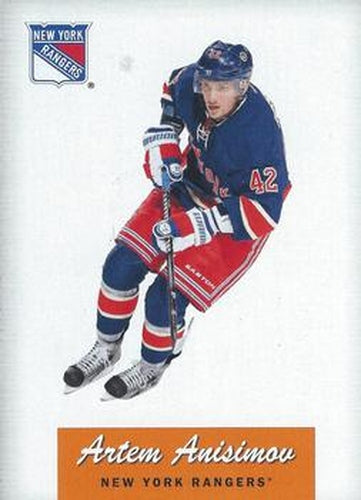 #279 Artem Anisimov - New York Rangers - 2012-13 O-Pee-Chee - Retro Hockey