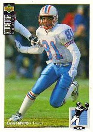 #279 Ernest Givins - Houston Oilers - 1994 Collector's Choice Football