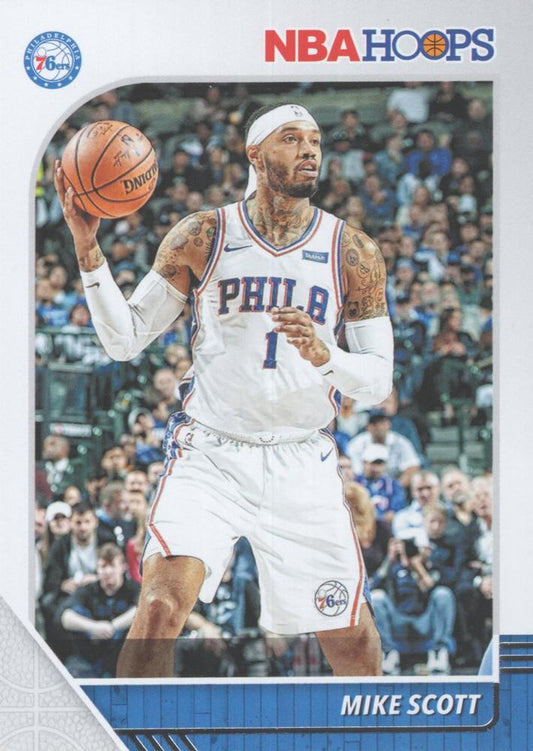 #279 Mike Scott - Philadelphia 76ers - 2019-20 Hoops Basketball