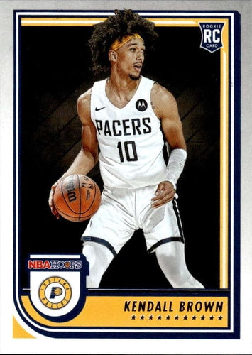 #279 Kendall Brown - Indiana Pacers - 2022-23 Hoops Basketball