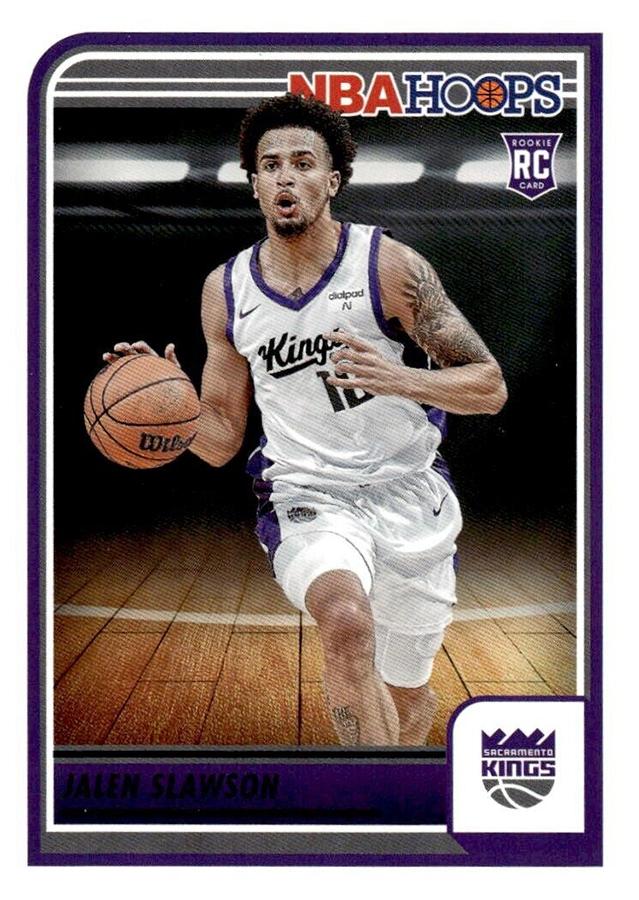 #279 Jalen Slawson - Sacramento Kings - 2023-24 Hoops Basketball
