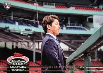 #279d Masataka Yoshida - Boston Red Sox - 2023 Stadium Club Baseball