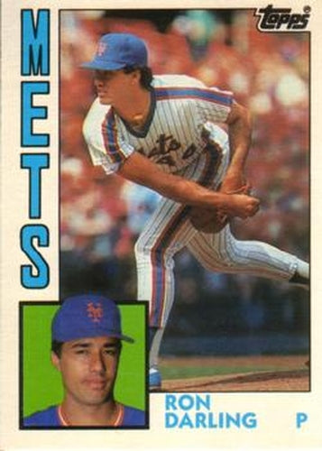 #27T Ron Darling - New York Mets - 1984 Topps Traded Baseball