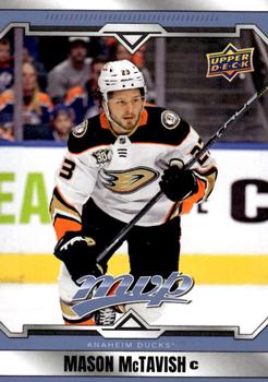 #27 Mason McTavish - Anaheim Ducks - 2024-25 Upper Deck MVP Hockey