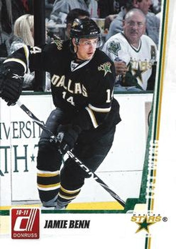 #27 Jamie Benn - Dallas Stars - 2010-11 Donruss Hockey