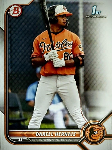 #BP-27 Darell Hernaiz - Baltimore Orioles - 2022 Bowman - Prospects Baseball
