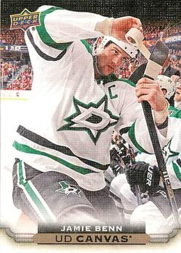 #C27 Jamie Benn - Dallas Stars - 2015-16 Upper Deck - UD Canvas Hockey
