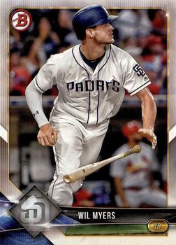 #27 Wil Myers - San Diego Padres - 2018 Bowman Baseball