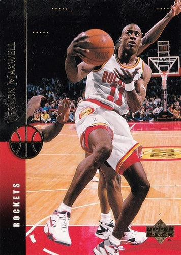 #27 Vernon Maxwell - Houston Rockets - 1994-95 Upper Deck Basketball