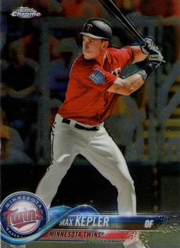 #27 Max Kepler - Minnesota Twins - 2018 Topps Chrome Baseball