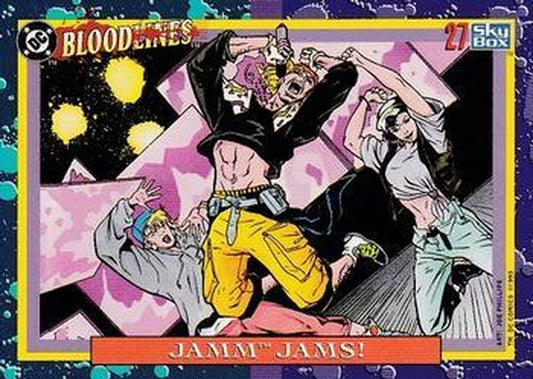 #27 Jamm Jams! - 1993 SkyBox DC Comics Bloodlines