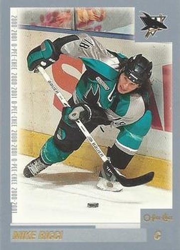 #27 Mike Ricci - San Josearks - 2000-01 O-Pee-Chee Hockey