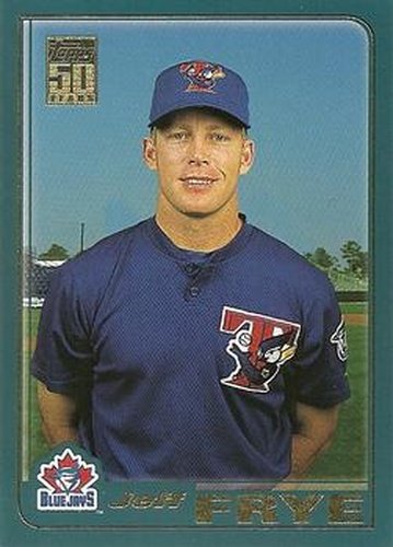 #T27 Jeff Frye - Toronto Blue Jays - 2001 Topps Traded & Rookies Baseball
