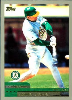 #27 John Jaha - Oakland Athletics - 2000 Topps Baseball