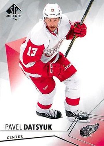 #27 Pavel Datsyuk - Detroit Red Wings - 2015-16 SP Authentic Hockey