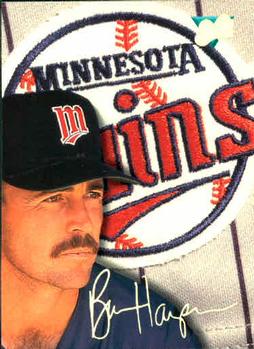 #27 Brian Harper - Minnesota Twins - 1993 Studio Baseball